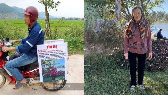 Người đàn ông Hà tĩnh dán hình mẹ lên xe máy cũ đi tìm khắp nơi, trích xuất camera ghi được gì?