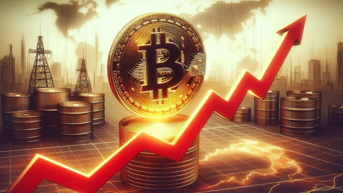 Vàng thất thế giữa bão lửa Trung Đông, bitcoin bất ngờ 'lên ngôi'