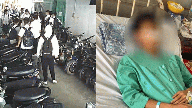 Nam sinh lớp 11 bị nhóm lớp 10 hành hung ở nhà xe phải nhập viện: Nguồn cơn và tình hình nạn nhân