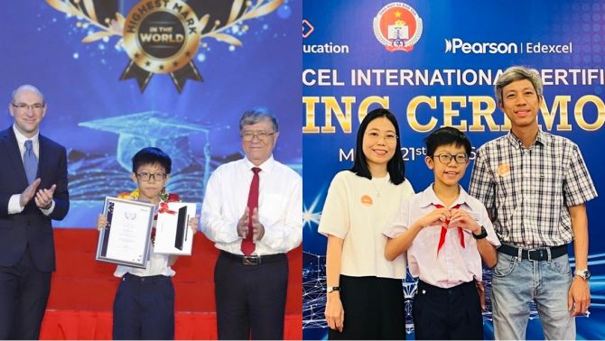 Thông tin gây chú ý về nam sinh lớp 5 ở TP HCM đạt điểm Toán cao nhất thế giới