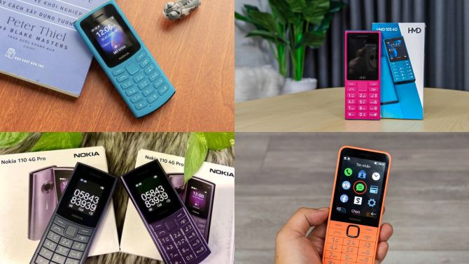 Top 4 điện thoại ‘cục gạch’ Nokia ‘nồi đồng cối đá’ giá rẻ dưới 1 triệu đáng mua nhất tháng 3/2026
