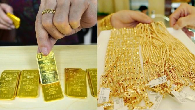 Giá vàng châu Á hôm nay chạm đáy chưa từng có trong năm, giá vàng trong nước tiếp đà giảm mạnh