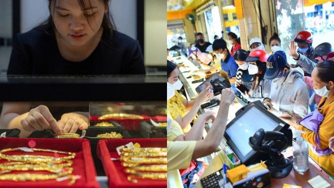 Giá vàng giảm hàng chục triệu trong vài ngày, điều gì đang diễn ra khiến nhà đầu tư chưa kịp trở tay?