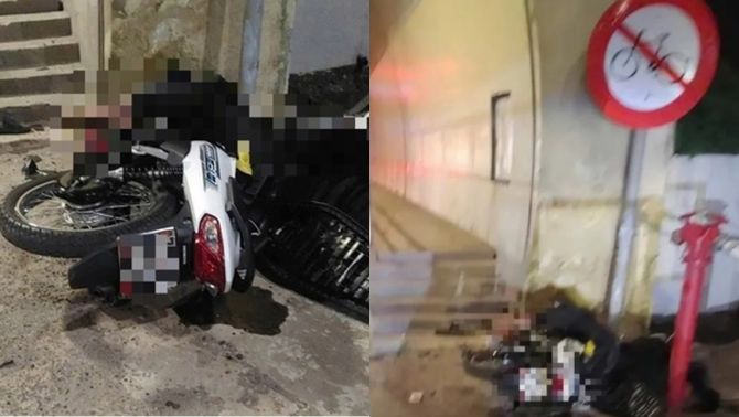 Đà Nẵng: Đôi nam nữ tử vong trước cửa hầm Phú Gia, camera ghi lại nguồn cơn sự việc