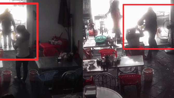 Clip nam thanh niên bị 3 người lạ mặt đánh nhập viện lúc đang ăn cơm quán ven đường, hé lộ nguồn cơn?