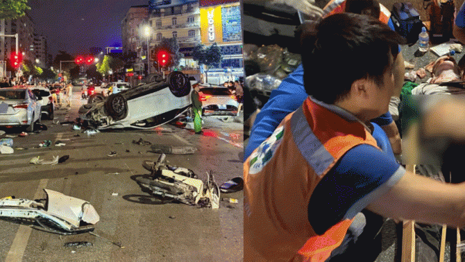 Tài xế Lexus gây tai nạn liên hoàn tại Hà Nội phải đối mặt với trách nhiệm pháp lý như thế nào?