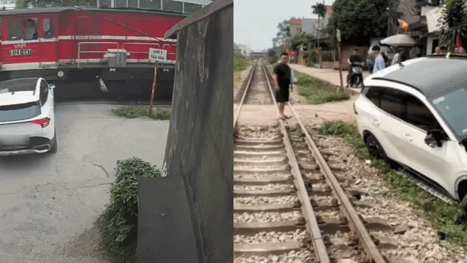 Bắc Ninh: Clip va chạm cực mạnh giữa tài xế ô tô và tàu hỏa, kết quả kiểm tra nồng độ cồn và chất cấm
