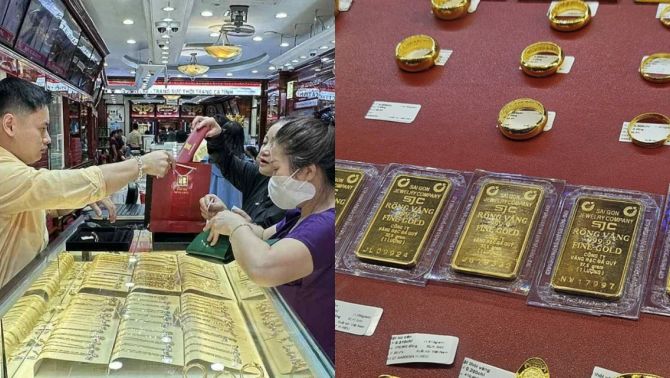 Giá vàng hôm nay (chiều 26/3) đảo chiều giảm: SJC và nhẫn trơn đồng loạt điều chỉnh theo giá vàng thế giới