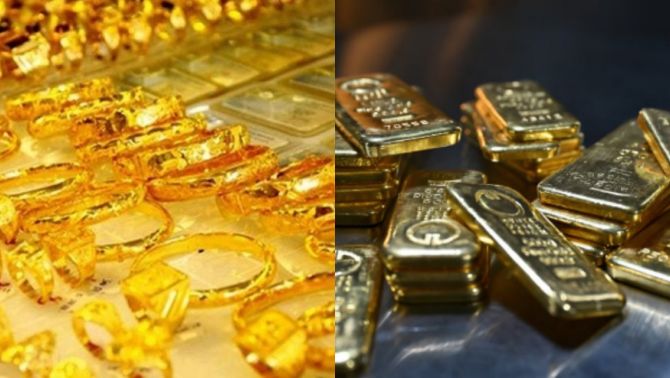 Giá vàng hôm nay (trưa 26/3): Vàng miếng, nhẫn trong nước giữ giá, vàng thế giới trở lại mốc 4.500 USD 
