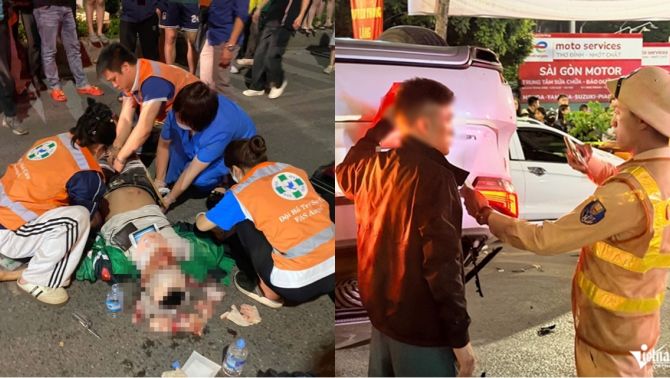 Danh tính tài xế Lexus gây tai nạn liên hoàn ở Trung Kính vì buồn ngủ, cập nhật tình hình các nạn nhân