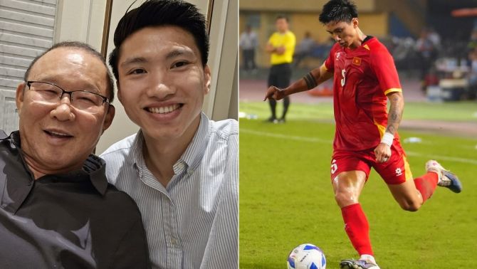 Trở lại ĐT Việt Nam sau hơn 1000 ngày, Đoàn Văn Hậu nhận thêm món quà lớn từ HLV Park Hang Seo