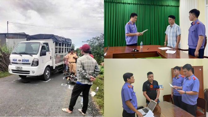 Lý do 2 cựu công an liên quan vụ TNGT của nữ sinh ở Vĩnh Long bị bắt, tước danh hiệu CAND