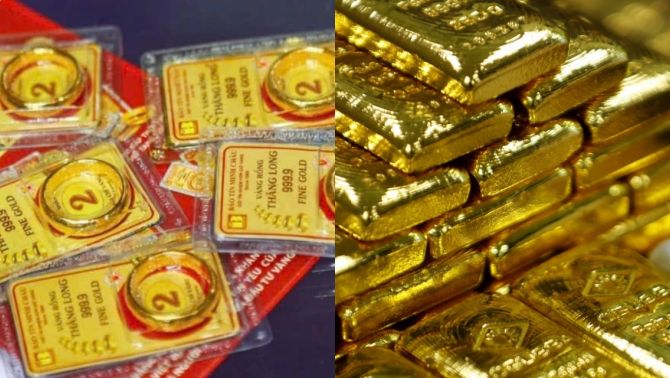 Giá vàng hôm nay (trưa 28/3) chạm mốc 172,8 triệu đồng, SJC, nhẫn 9999 tăng theo đà giá vàng thế giới