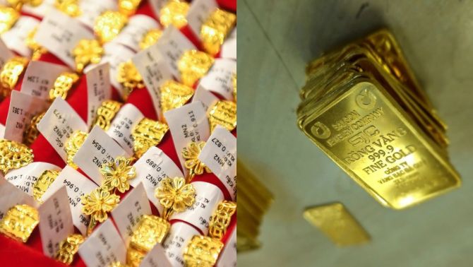 Giá vàng hôm nay (chiều 28/3): SJC, nhẫn 9999 đồng loạt tăng, vàng thế giới phục hồi mạnh 