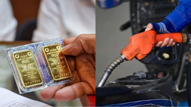 Giá vàng, giá xăng dầu hôm nay cùng bật tăng mạnh, chứng khoán tiếp tục chìm trong sắc đỏ