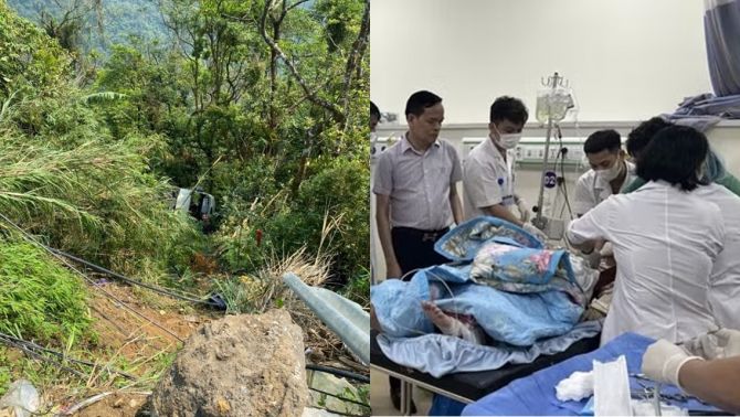 Nguyên nhân xe khách 29 chỗ lao xuống vực ở Tam Đảo, thông tin nóng về tình hình các nạn nhân