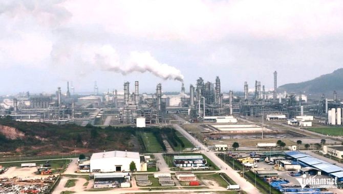 Cận cảnh nhà máy lọc dầu hàng tỷ USD tại Thanh Hóa: Đẩy công suất tối đa cung ứng 9 triệu tấn