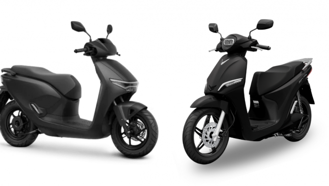 Xe máy điện đổi pin: Nên chọn VinFast Feliz II hay Honda CUV e:?