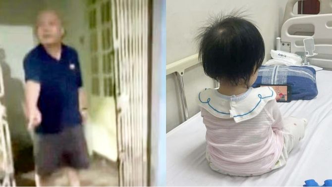 Hoàn cảnh đáng thương của 2 mẹ con bị hàng xóm hành hung ở Hà Nội, cháu bé đã bị chấn động não