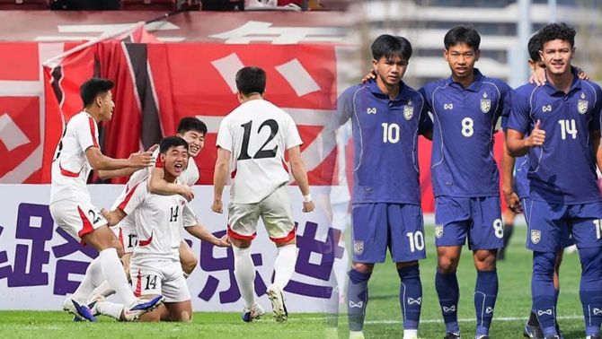 Link xem trực tiếp U23 Thái Lan vs U23 Triều Tiên - CFA Team China 2026: Đại diện Đông Nam Á gây thất vọng?