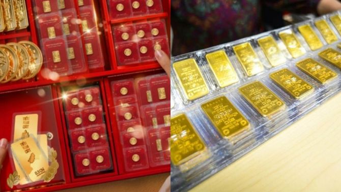 Giá vàng hôm nay (trưa 1/4): Tăng phiên thứ 3 liên tiếp, vàng SJC lập mốc mới, chênh lệch vẫn cao