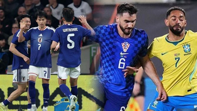Kết quả bóng đá giao hữu quốc tế hôm nay: Brazil thắng nhọc; Nhật Bản tạo 'địa chấn'