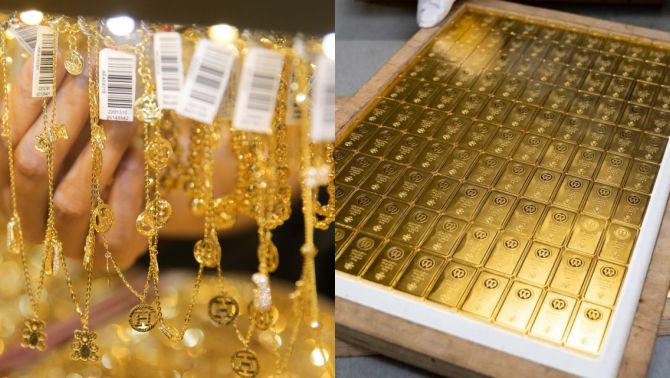 Giá vàng giảm 14% trong chưa đầy một tháng, dòng tiền rẽ hướng khi Fed và lãi suất Mỹ chi phối thị trường đầu tư vàng