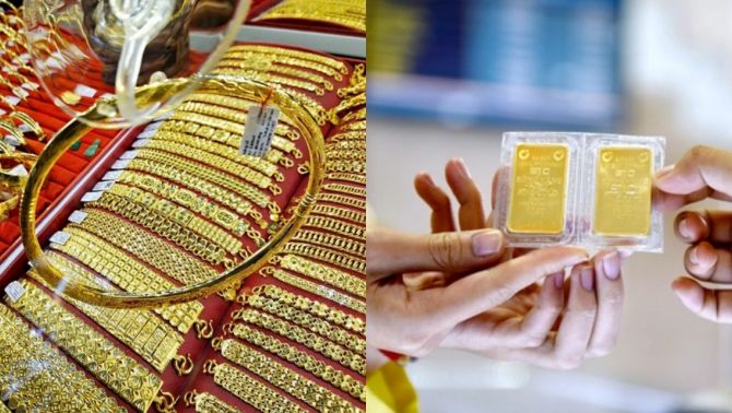 Giá vàng hôm nay (trưa 5/4): SJC, vàng nhẫn 9999 giảm 2-3 triệu đồng/lượng, nhà đầu tư nên mua hay bán? 