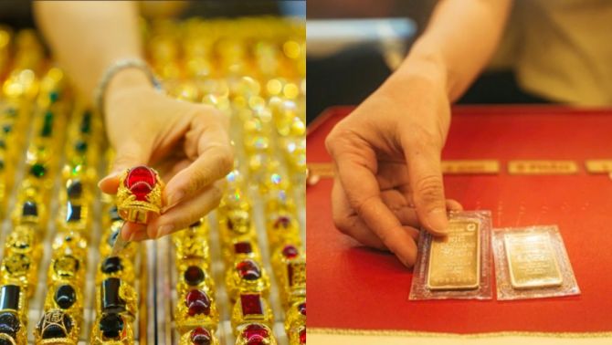 Giá vàng hôm nay diễn biến trái chiều: Giá thế giới giảm, trong nước tăng, dữ liệu tháng 3 hé lộ nguyên nhân 
