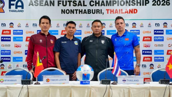 Lịch thi đấu bóng đá Việt Nam hôm nay 6/4: ĐT futsal Việt Nam đại thắng Myanmar?