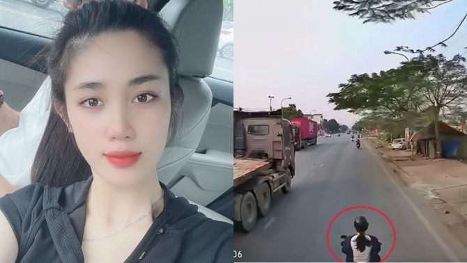 Cô gái kể giây phút bị xe tải kéo lê hàng trăm mét ở quốc lộ, được tài xế bồi thường 500 nghìn đồng