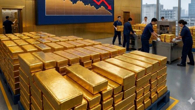 Giá vàng hôm nay biến động, Trung Quốc mua vàng 17 tháng liên tiếp, thị trường chịu tác động từ nhiều yếu tố