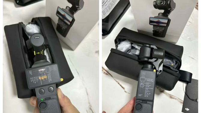 Mở hộp trên tay Dji Osmo Pocket 4 sớm nhất thế giới, tiết lộ nhiều chi tiết lạ