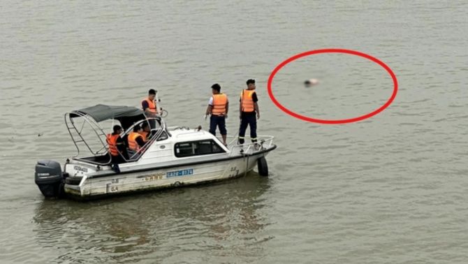 Hiện trường phát hiện thi thể nam giới trên sông Hồng gần cầu Vĩnh Tuy, Hà Nội: Làm rõ danh tính và nguyên nhân