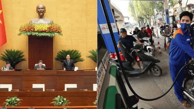 Sáng nay, Bộ trưởng Bộ Tài chính giải trình về giảm thuế xăng dầu: Một loại thuế áp dụng 0%