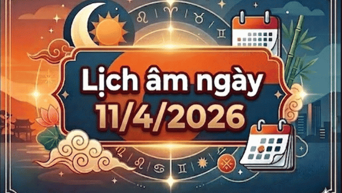 Xem lịch âm ngày 11/4: Chi tiết đủ giờ tốt – giờ xấu ngày hôm nay, gợi ý việc nên làm và cần tránh
