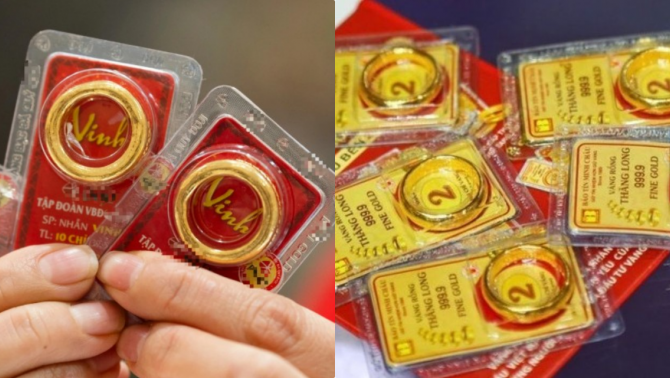 Giá vàng hôm nay biến động liên tục: Vàng nhẫn cuối ngày tăng vọt, rút khoảng cách với vàng thế giới