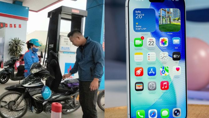 Giá xăng dầu chiều hôm nay 11/4: Giá xăng giảm gần 3.000 đồng/lít, giá dầu giảm gần 10.000 đồng/lít, giá iPhone ra sao?
