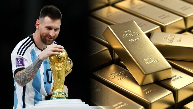 Giá vàng chiều nay 11/4/2026: Đảo chiều lao dốc, chiếc cúp vàng World Cup có mất đi giá trị?