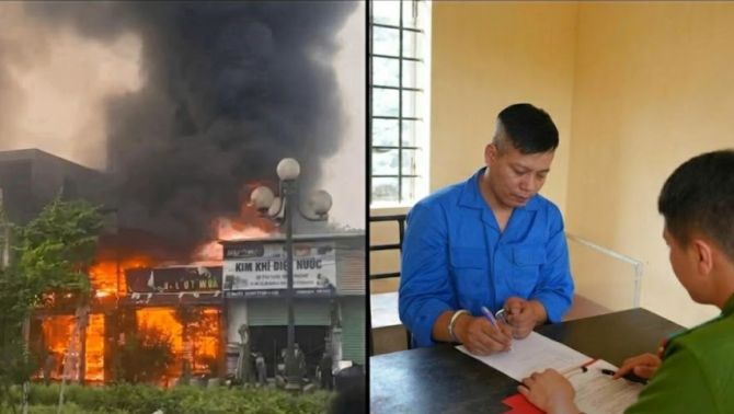 Danh tính kẻ phóng hỏa, dùng dao cố ý sát hại vợ cũ và tình địch? Công an thông tin nóng vụ án