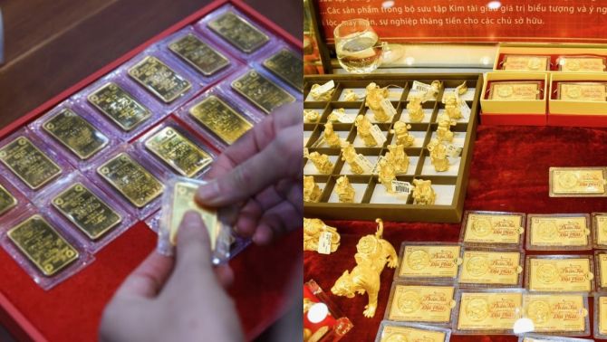 Giá vàng hôm nay (trưa 12/4) giảm theo tuần: Vàng SJC, 24K, nhẫn 9999 và thế giới biến động theo dữ liệu mới