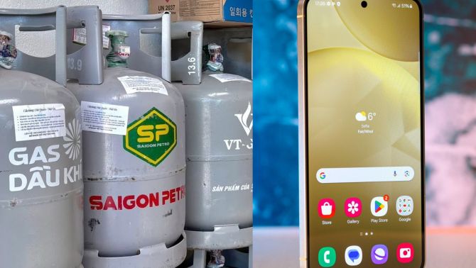 Giá gas hôm nay 13/4: Bão giảm giá, bình gas 12kg giảm 20.000 đồng, bình gas 45kg giảm 75.000 đồng, giá Galaxy S24 rẻ
