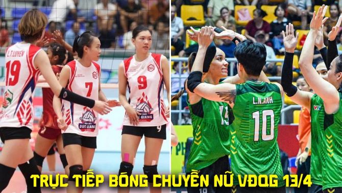 Link xem trực tiếp bóng chuyền nữ Việt Nam VĐQG hôm nay 13/4: Ngôi sao ĐT Việt Nam lập công lớn?