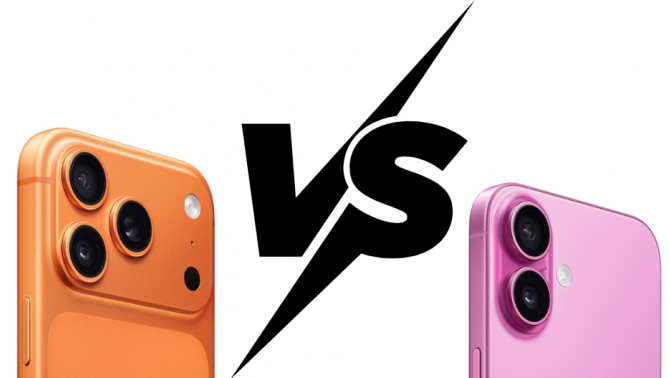 So kè lệch hạng: iPhone 17 Pro hay iPhone 16 thường hợp hơn?