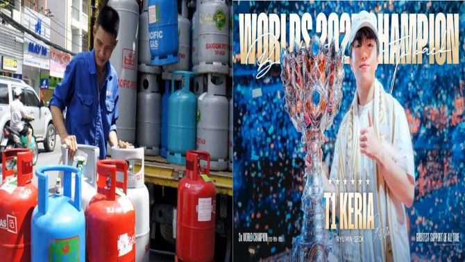 Giá gas hôm nay 14/4 đồng loạt quay đầu giảm sâu, T1 Keria lựa chọn Seraphine làm trang phục vô địch CKTG 2025
