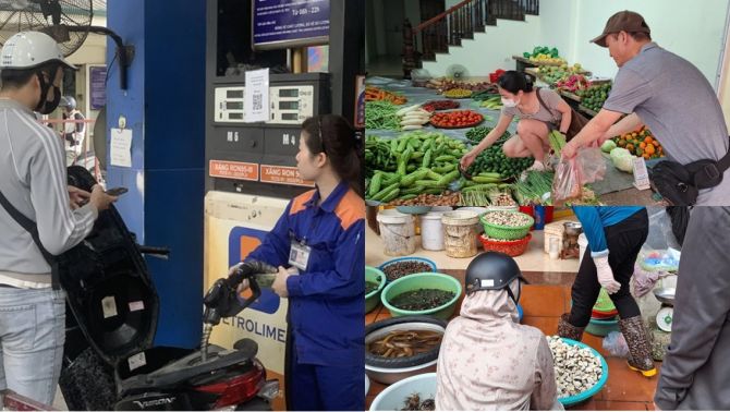 Giá xăng dầu giảm sâu, dầu Diesel ‘bay’ 12.000 đồng/lít sau 2 ngày, giá thực phẩm vì sao vẫn cao?