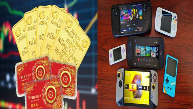 Giá vàng sáng 15/4 tăng mạnh trở lại, nhanh tay chốt ngay những chiếc máy chơi game cầm tay hot nhất 2026