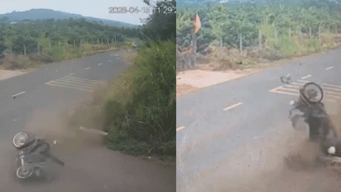 Camera ghi lại cảnh nam sinh ở Đắk Lắk va vào cống bê tông tử vong: Có người nhìn thấy nhưng quay đầu rời đi