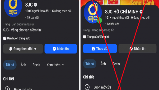 Công ty SJC thông báo khẩn đến người dân chuẩn bị mua vàng, cảnh giác bẫy giao dịch vàng giá rẻ