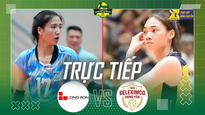 Trực tiếp bóng chuyền nữ Việt Nam VĐQG hôm nay 16/4 - Link xem XMLS Thanh Hóa vs Geleximco Hưng Yên